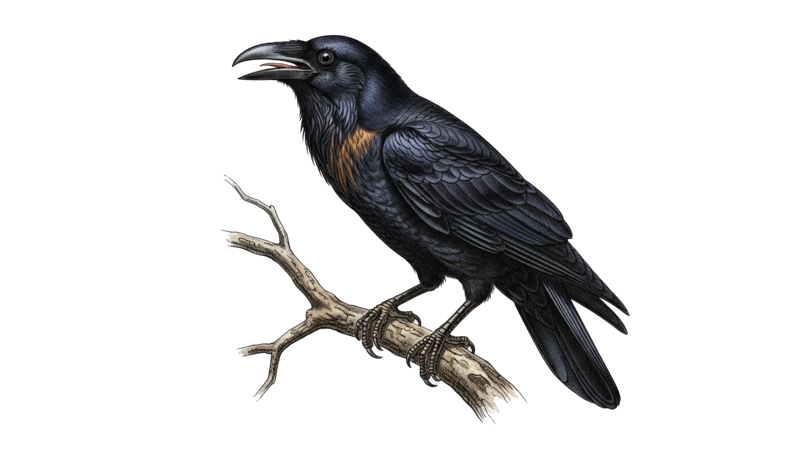 Brown-necked Raven